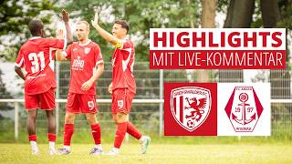 SIEBEN TORE im Duell gegen Oberligist! | Greifswalder FC vs. FC Anker Wismar | Testspiel