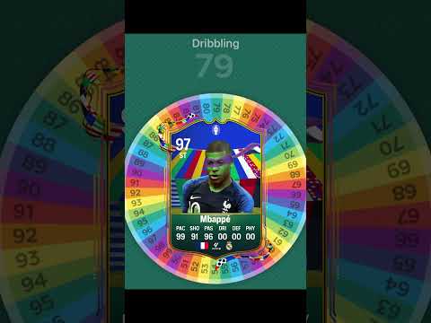 I Re-spun MBAPPE FC 24 Card at MADRID! #fifa #spinner #soccer #football