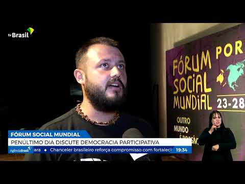Democracia participativa é ponto central do Fórum Social Mundial