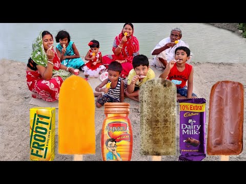 এই গরমে তৃপ্তি পেতে একদম নতুন স্বাদে তিন ধরণের icecream রেসিপি||ice cream recipe in bengali