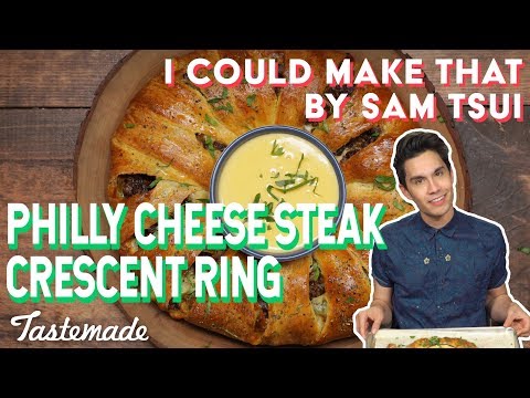 Philly Cheese Steak Ring I I Could Make That, With Sam Tsui