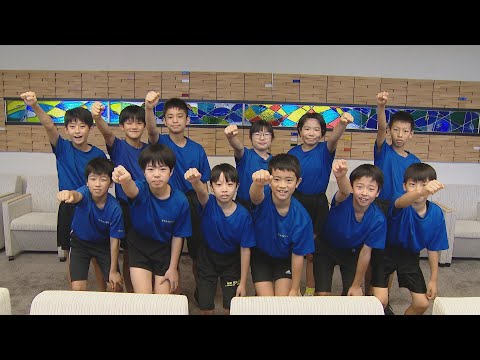 「目標は日本一」長崎北児童クラブが全日本バレーボール小学生大会へ 市長に意気込み語る