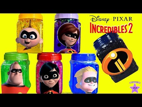 LOS INCREIBLES 2 JUGUETES SORPRESA ORBEEZ JACK JACK ELASTIGIRL Mr INCREIBLES VIOLETA NUEVOS JUGUETES