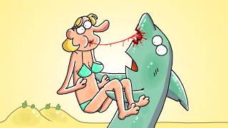 Shark Goes Viral for Being a Better Lifeguard | Cartoon Box 467 | Frame Order | Hilarious Cartoons