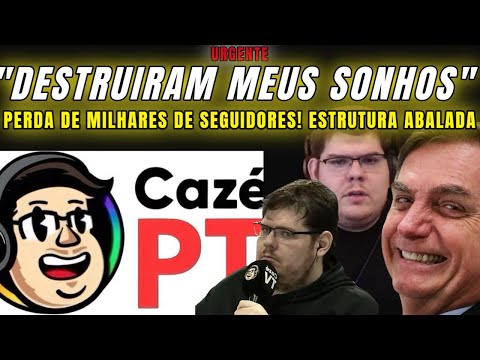 URGENTE PERDA DE MILHARES DE SEGUIDORES ABALA ESTRUTURA DA CAZÉ-PT! MEGA BOICOTASSO FOI EM TODO PAÍS