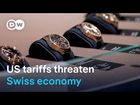 YouTube video thumbnail: 'Horror Scenario': US Slaps Switzerland With Tariffs