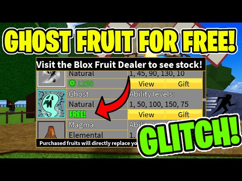 HOW TO GET PERMANENT GHOST FRUIT IN BLOX FRUITS FOR FREE!