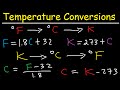 Temperature Conversion Concepts