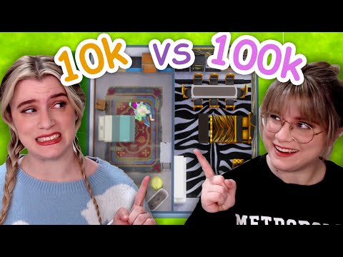 $10,000 vs $100,000 apartments in the sims 4