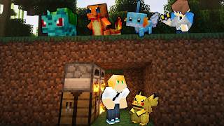 Minecraft Pokemon Speedrunner VS Hunter (Minecraft Cobblemon Mod)