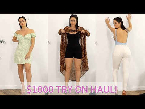 Huge Try On Clothing Haul! 10 Summer Outfits \ Chloe Morello
