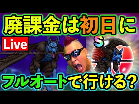 【ドラクエウォーク】廃課金は初日から華麗にフルオートでメガモンを処理できるのか？