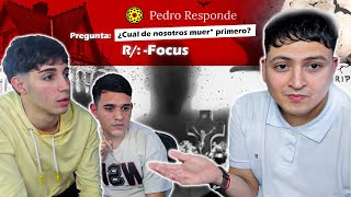 ESTE JUEGO SABE TODO SOBRE NOSOTROS 😱 PEDRO RESPONDE 😖😭 | FOCUS98 ft. MARTINPI Y CHICHO 🤣
