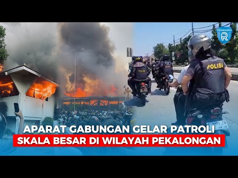 Aparat Gabungan Gelar Patroli Skala Besar di Wilayah Pekalongan