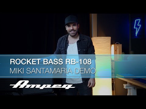 Ampeg | Miki Santamaria | Rocket Bass RB-108 Sound Sample Demo