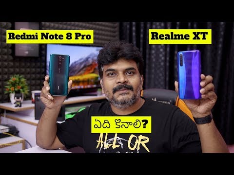 (ENGLISH) Realme XT VS Redmi Note 8 Pro Comparison Review ll in Telugu ll