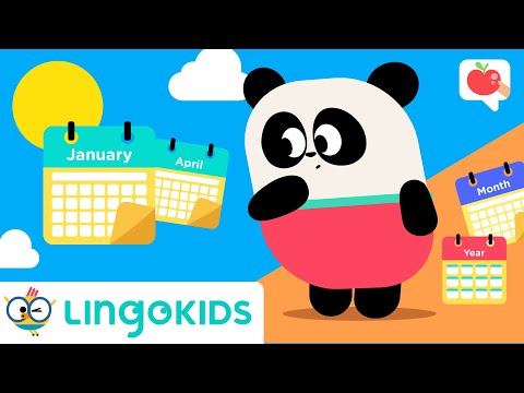 CALENDAR FOR KIDS 📅 | VOCABULARY, SONGS and GAMES | Lingokids
