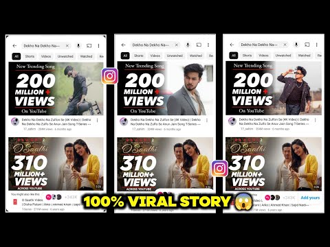 Joh Tum Mere Ho Add Yours Story | Instagram Trending Story Add Yours Template | Viral Story Ideas