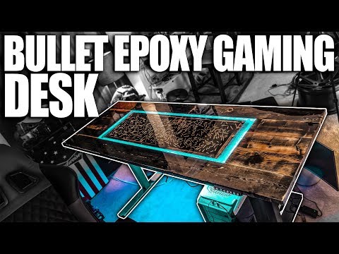 AMMO EPOXY GAMING DESK