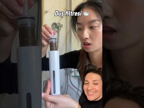 Duş filtresini 3 ay boyunca test ettim 🚿 #shorts #shower #ürüninceleme