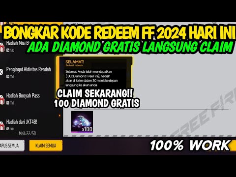 KODE REDEEM FF!! KODE REDEEM FREE FIRE TERBARU 17 November 2024 HARI INI‼️