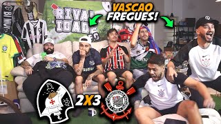 React Vasco 2x3 Corinthians | Melhores momentos | Gols | Brasileirão
