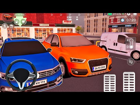 Realistic Car Audi City Driver 3D - Parking SUV Driving Simulator - Car Game Android Gameplay