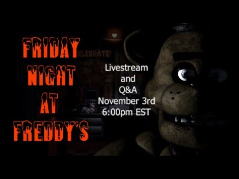 Friday Night at Freddy's (I chickened out)
