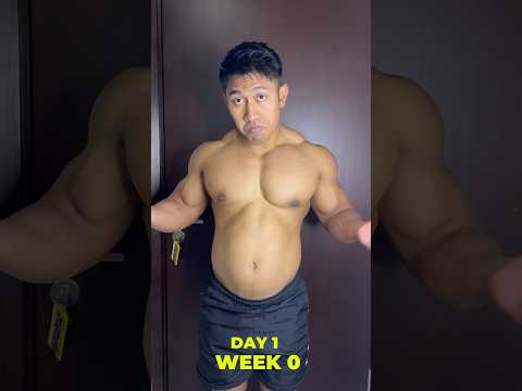 MY BODY TRANSFORMATION || WEEK 0 DAY 1 🔥🔥 #chrisputra #bodytransformation #diet #roadtoolympia