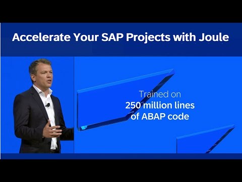 Accelerate Your SAP Projects with Joule | SAP Sapphire 2024