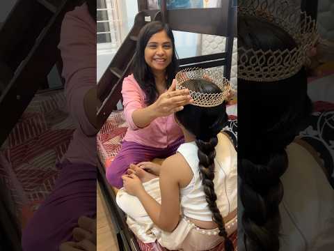 💃🏻Sithira puthiri Dance Recreation by Prasidhya vijay❤⁉️ Queen Crown cute ah❗#minivlog #dance #cute