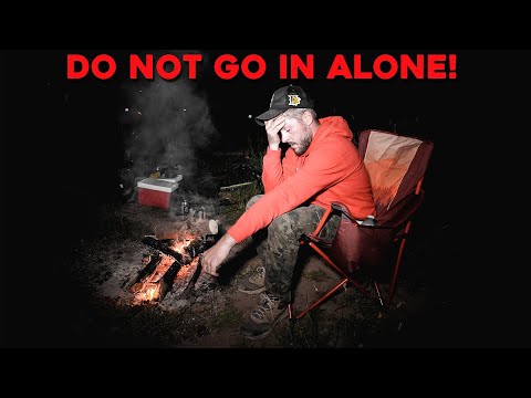 (DO NOT GO IN ALONE!) I MADE A MISTAKE while CAMPING in the HAUNTED SERIAL KILLER FOREST