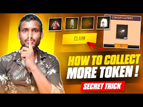 FREE FIRE HOW TO COLLECT MORE TOKEN IN NARUTO EVENT || SECRET TRICK TO COLLECT MORE TOKEN 😁