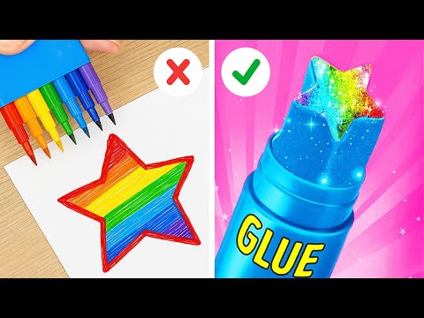 TANTANGAN SENI! 🎨 Panduan DIY yang mengagumkan untuk para penjahat kreatif oleh 123 GO!