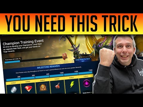 🚨CHAMPION TRAINING EVENT HACKS!🚨THESE EVENTS ARE EASY IN RAID! | Raid: Shadow Legends