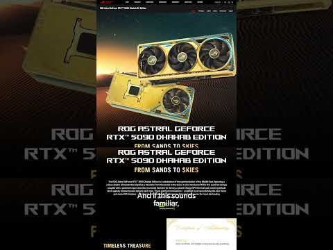 Golden RTX 5090 costs half a mil
