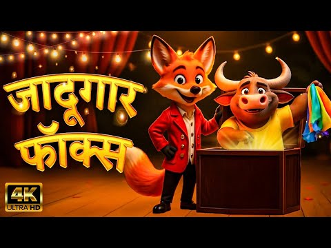 Jadugar Fox (जादूगार फॉक्स) Marathi Rhymes For Kids | Marathi Balgeet Video Song | लहान मुलांची गाणी