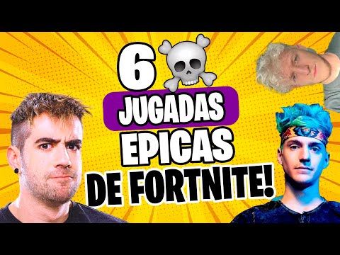 6 JUGADAS EPICAS DE FORTNITE 😮😲