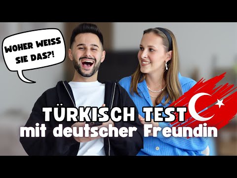 So gut kann meine DEUTSCHE Freundin TÜRKISCH 🇩🇪🇹🇷| DER TEST - Muhi & Noemi