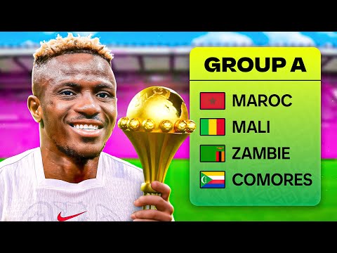 Je joue la CAN 2025 avec le vrai format sur FC 25 !