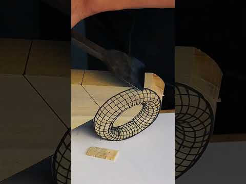 Carve a ring from wood
