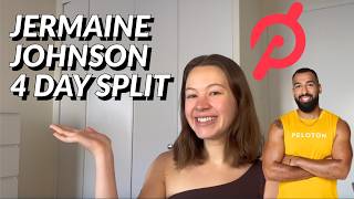 REVIEWING JERMAINE JOHNSON'S 4 DAY INTERMEDIATE SPLIT || PELOTON STRENGTH