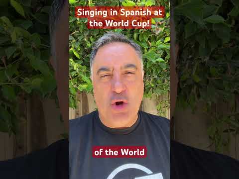 Controversy: Singing in Spanish at the World Cup!