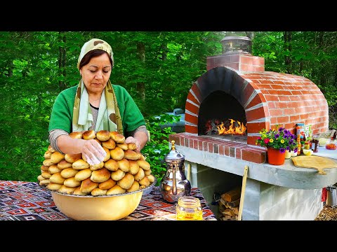 Piroshki - Homemade Stuffed Buns in Oven | Traditional Russian Cuisine