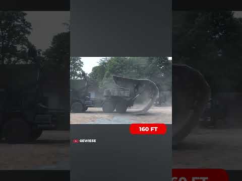 Dieses Militärfahrzeug baut in 10 Minuten eine Straße