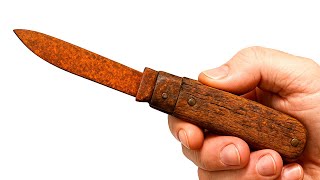 RESTORATION Old Rusty Pocket Knife!
