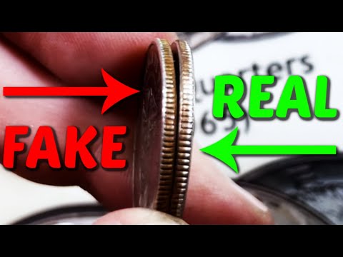 I FOUND A "FAKE" QUARTER INSIDE A $500 BOX OF QUARTERS!