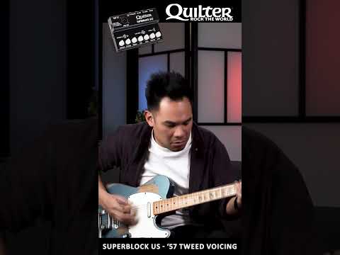 Quilter Labs |  SuperBlock US - All Voices #SHORTS #amplifier #guitarist t