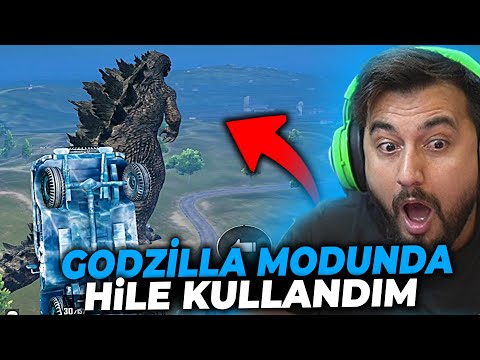GODZİLLA MODUNDA HİLE KULLANDIM / PUBG MOBILE