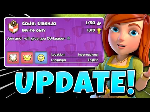 NEW Recruiting Feature AND Hard Mode Changes | UPDATE Sneak Peek 1 (Clash of Clans)